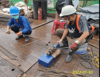 南榮河水質提升現地處理及沿岸水環境營造施工進度
