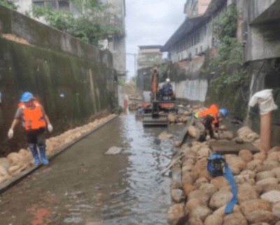 南榮河水質提升現地處理及沿岸水環境營造施工進度