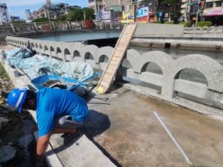 「旭川河田寮河及南榮河水環境改善工程」施工進度更新